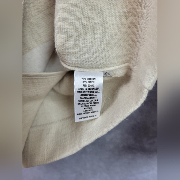 ANA A New Approach Casual Blazer Womens Cotton Linen Blend Size XL - Picture 8 of 11